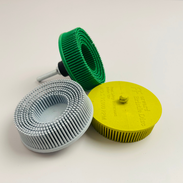 3-дюймовый конический диск с щетиной Roll Lock для удаления поверхностных загрязнений 